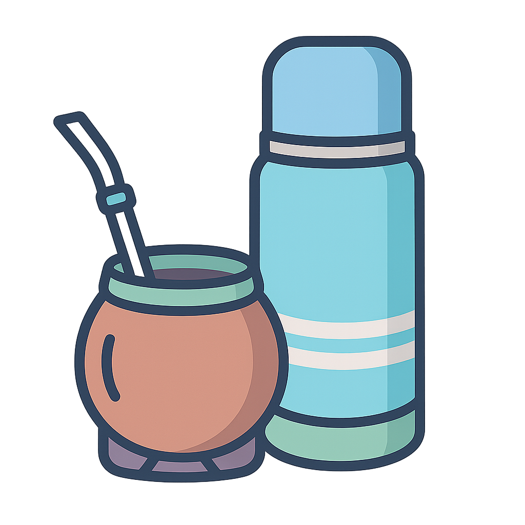 Mate y termo uruguayos
